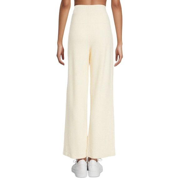 Three Dots Womens Casual Solid Wide Leg Pull On Nova Pants Egret Size M NWT - Picture 3 of 6